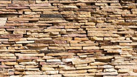 Template di design Old brick Wall Zoom Background