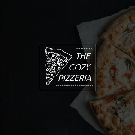 Special Offer of Delicious Pizza Logo tervezősablon