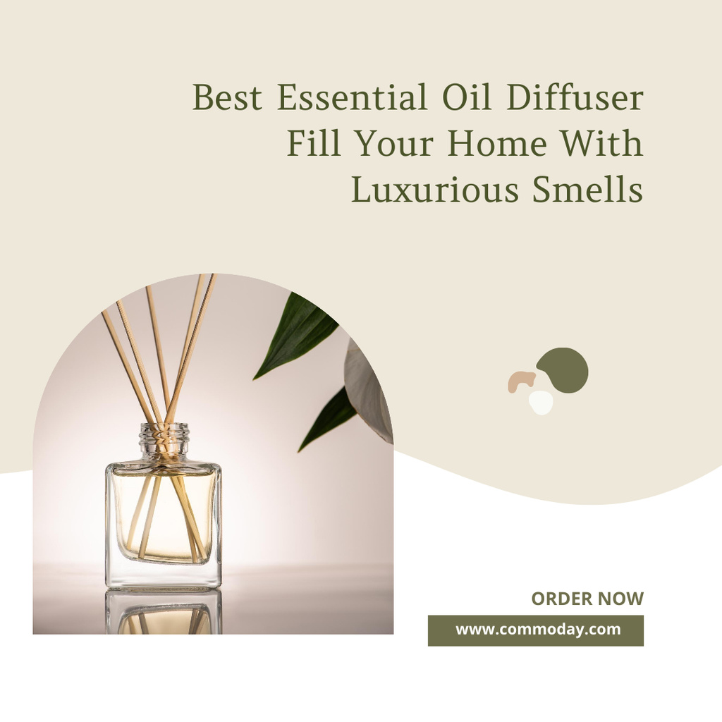 Plantilla de diseño de Oil Diffuser for Home Offer Instagram 