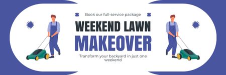 Lawn services Email header Design Template