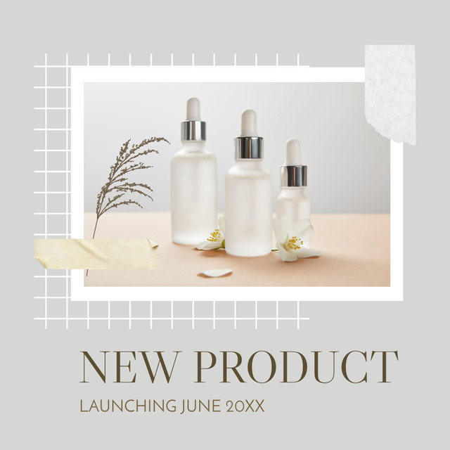Platilla de diseño Promotion of New Cosmetic Product Instagram