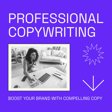 High-converting Copywriting Service Promotion For Brands Instagramデザインテンプレート