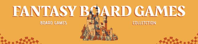 Offer of Fantasy Board Games Ebay Store Billboard Πρότυπο σχεδίασης