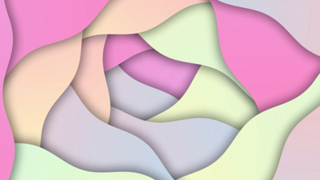 Ontwerpsjabloon van Zoom Background van Kleurrijk en abstract helder patroon