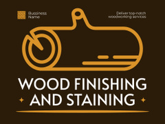 Offer of Discount on Wood Finishing and Staining