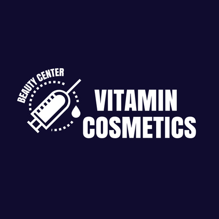 Platilla de diseño Vitamin cosmetics logo design Logo