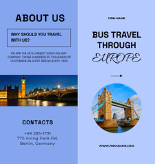 Journeying Europe via Bus Tours Promotion
