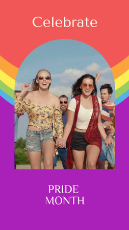 LGBT Community Invitation Instagram Video Story Design Template
