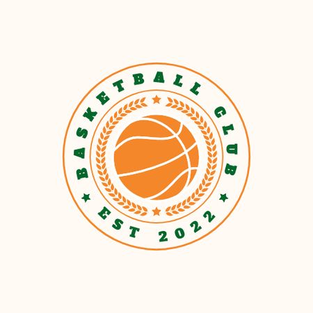Ontwerpsjabloon van Logo van Basketball Sport Club Emblem