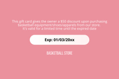 Basketball Store Pink Illustrated