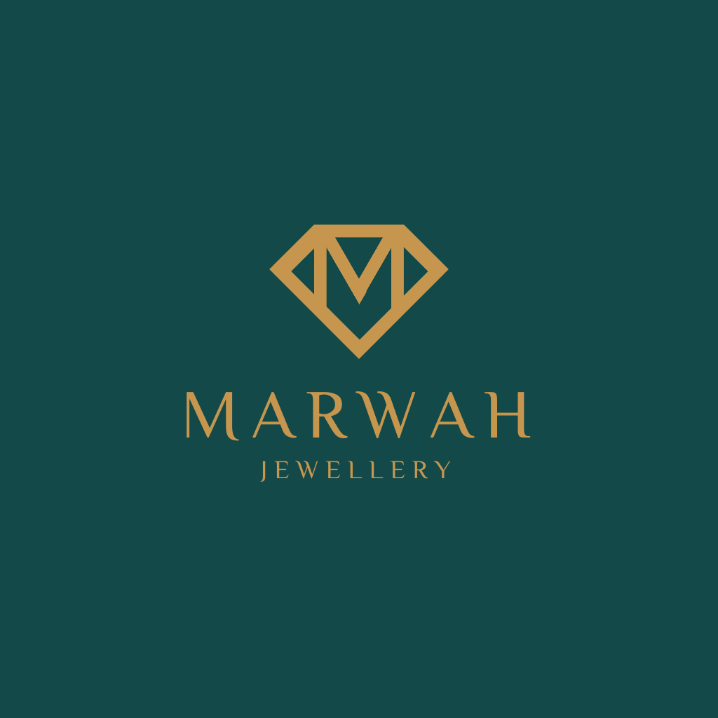 Szablon projektu Premium Jewellery Ad Logo