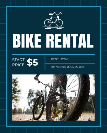 Rental Sport Bikes Instagram Post Vertical – шаблон для дизайна