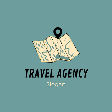 Ontwerpsjabloon van Animated Logo van Travel Agencies
