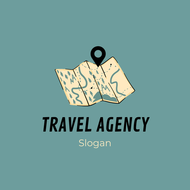 Travel to Best Destinations Animated Logoデザインテンプレート