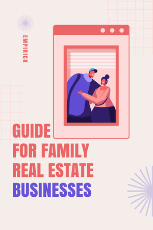 Real Estate Family Business Pinterest Design Template