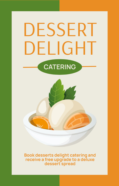 Catering Services for Sweet and Tasty Desserts IGTV Coverデザインテンプレート