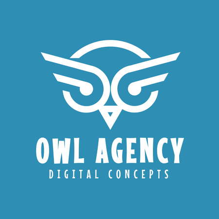 Modèle de visuel emblème de l'agence design - Logo