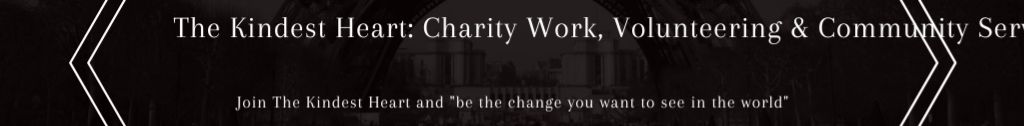 Plantilla de diseño de Charity Quote in frame Leaderboard 
