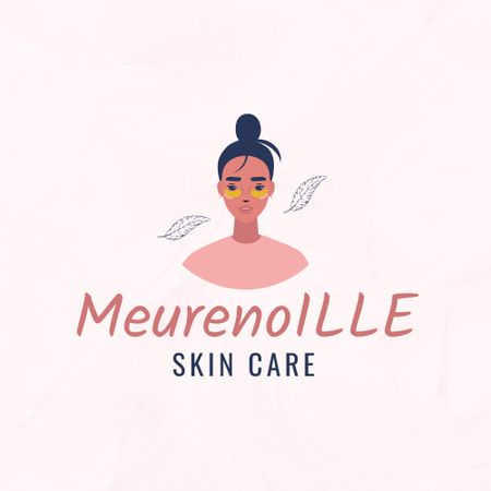 Skincare Products Store Offer Logo Modelo de Design