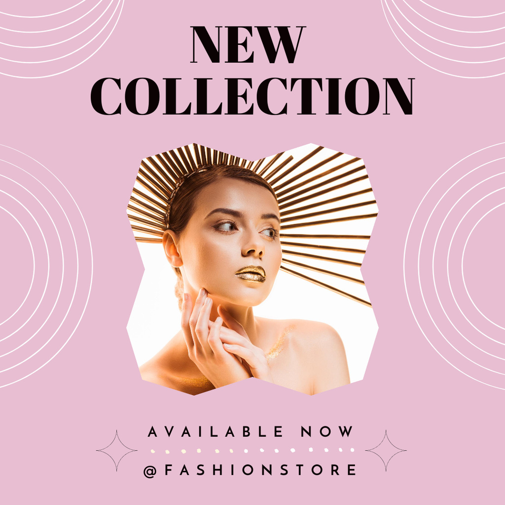 Designvorlage New Collection For Women für Instagram