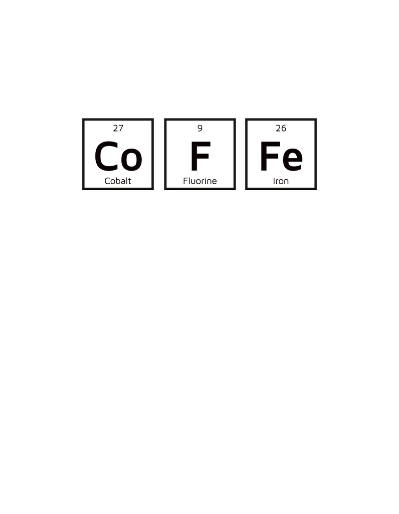 Name of Chemical Elements T-Shirt – шаблон для дизайну