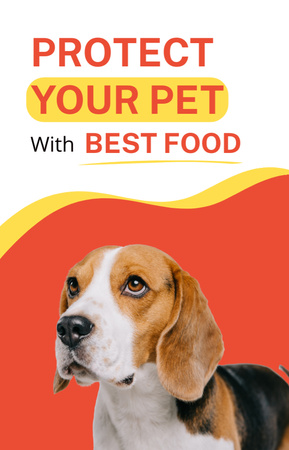 Template di design Il miglior cibo per animali domestici per la salute degli animali IGTV Cover