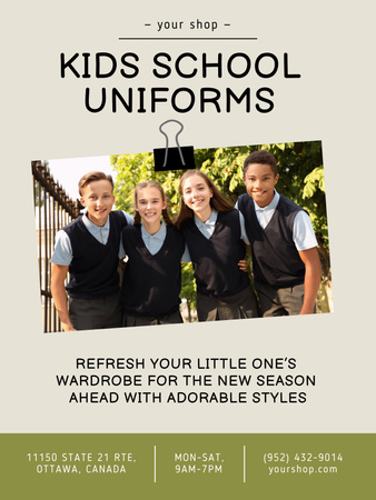 Back to School Special Offer Poster 36x48in Design Template