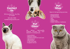 Pet Shop and Clinic on Purple