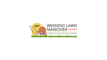 Platilla de diseño Ultimate Weekend Lawn Transformation Offer Youtube
