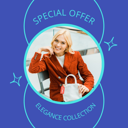 Elegant Outfit Collection Offer for Women Instagram Πρότυπο σχεδίασης