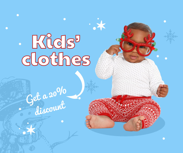 Kids' Clothes Sale on Christmas
