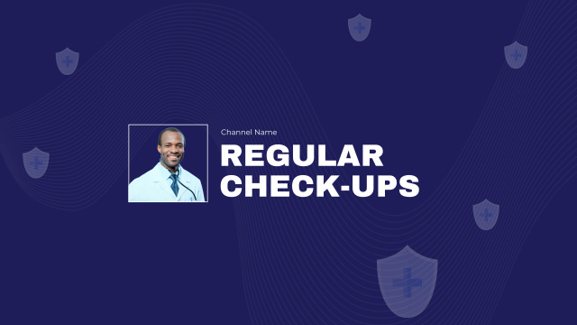 Offer of Regular Health Checkups Youtube Tasarım Şablonu