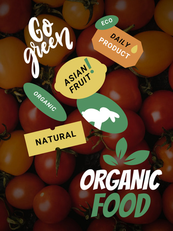 Template di design Offer of Vegan Products Poster US