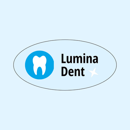 Responsive Dental Clinic Service Promotion Animated Logo Design Template