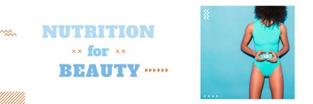 Nutrition for Beauty Email header Tasarım Şablonu