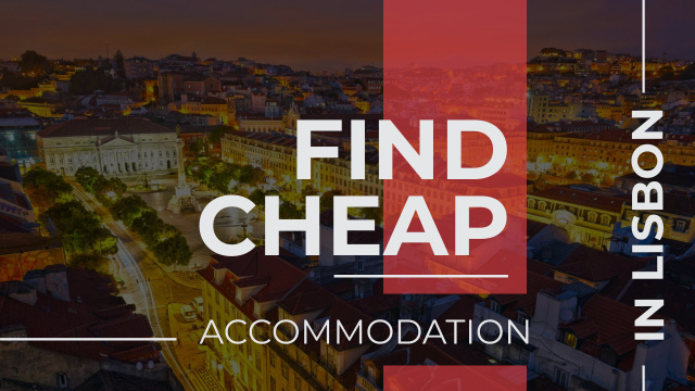 Cheap accommodation in Lisbon Offer Youtube Modelo de Design