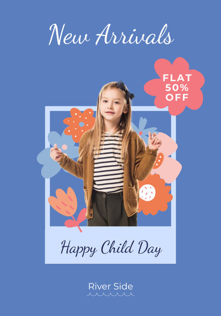 Children's Day Special Promo Poster 28x40in Design Template