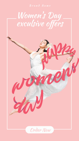 International Women's day Instagram Story Design Template