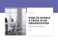 Tips How to Handle Crisis in Organization