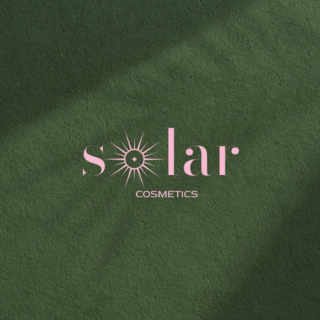 kozmetikai bolti szolgáltatások ajánlat Logo tervezősablon
