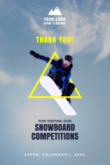 Snowboard Contest Invitation