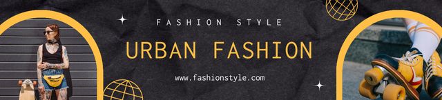 Szablon projektu Urban Modern Fashion Store  Ebay Store Billboard