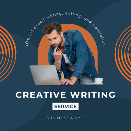 Versatile Writing And Translating Service At Reduced Price Instagram Design Template