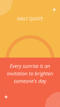 Platilla de diseño Inspirational Daily Quote About Being Kind To Everyone Instagram Video Story
