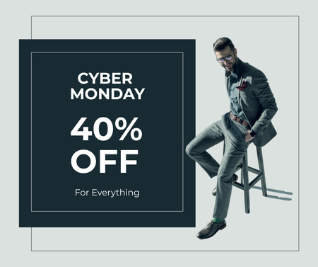 Cyber Monday Special Offer Facebookデザインテンプレート