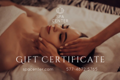 SPA Center Services Ad on Galentine's Day