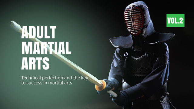 Plantilla de diseño de Technical Perfection As Key To Succeed In Adult Martial Arts Youtube Thumbnail 