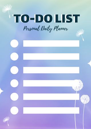 Daily Goals Planning Schedule Planner – шаблон для дизайну