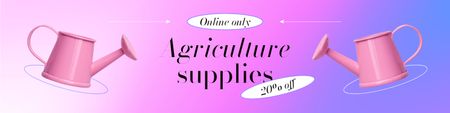 Platilla de diseño Agriculture Supplies Sale Twitter
