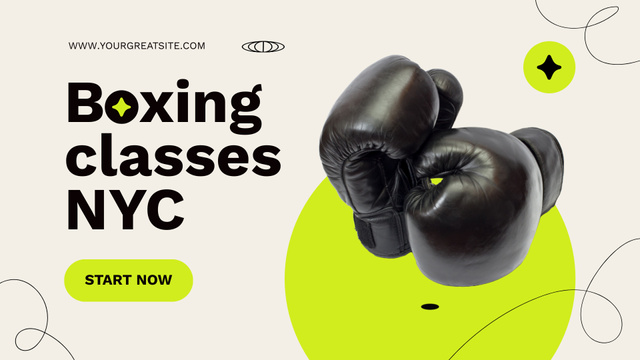 Boxing Classes Announcement Full HD video – шаблон для дизайна